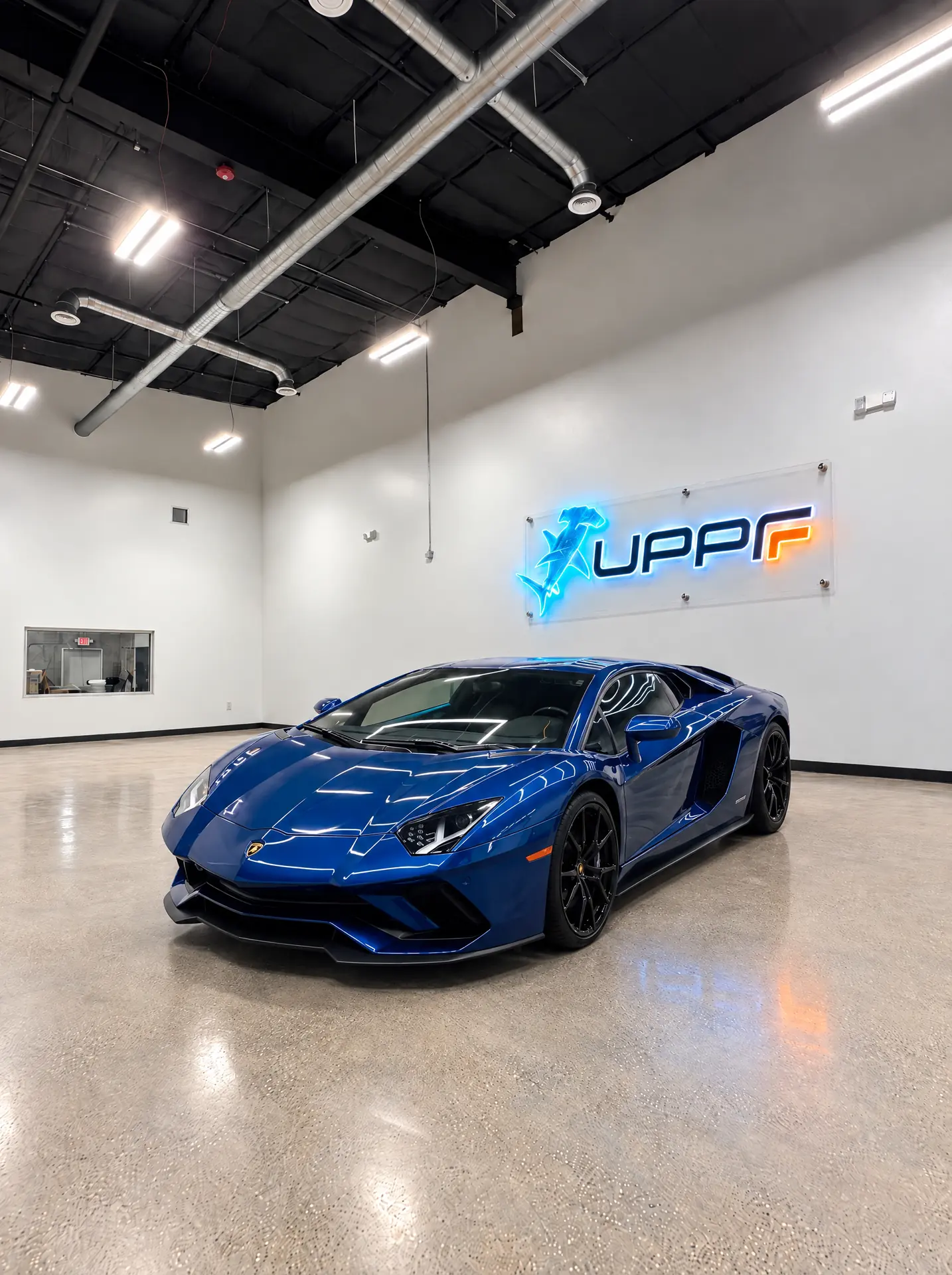 Detailed exotic vehicle protected at UPPF Studio
